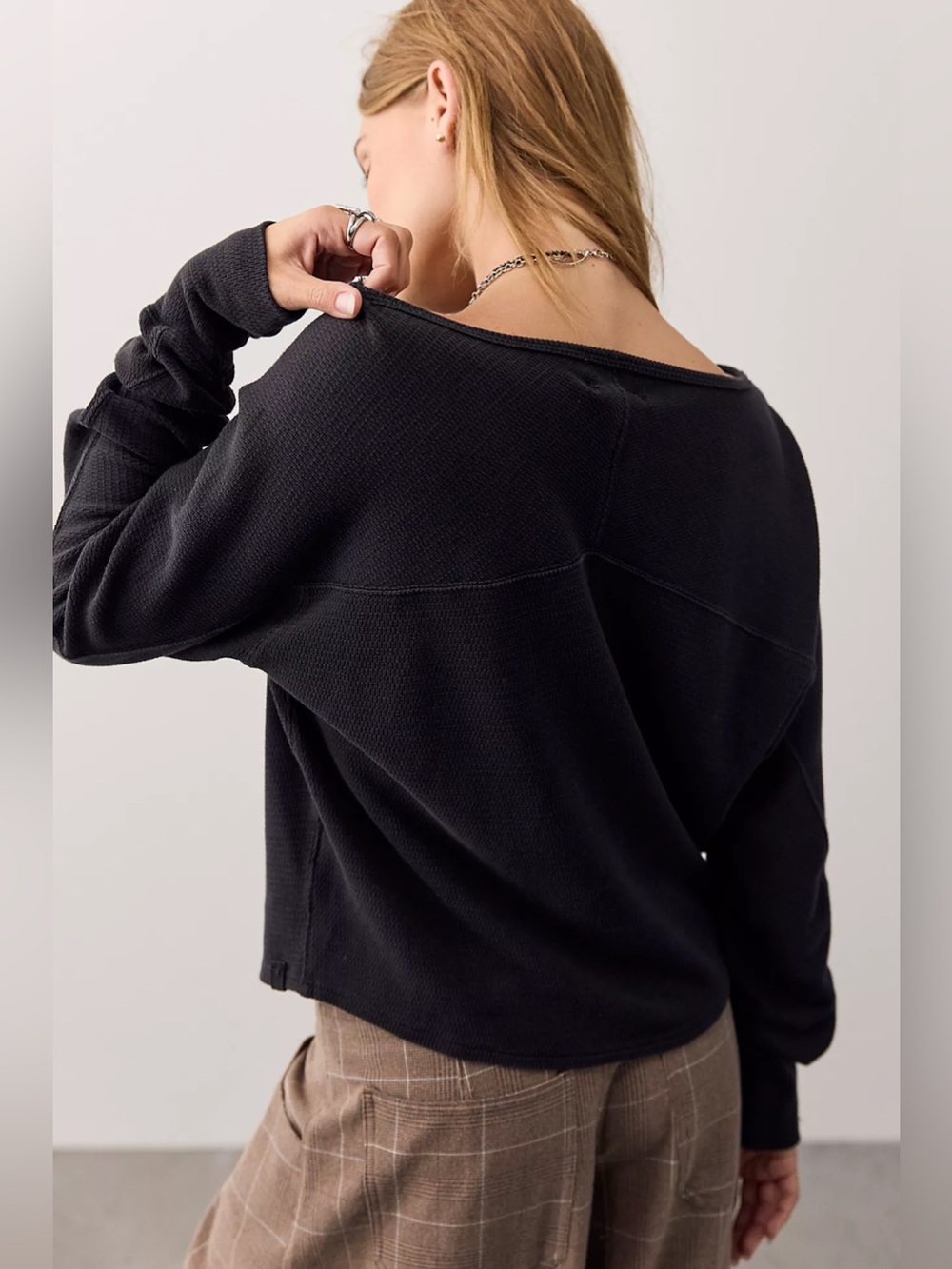 NWT! Free People We The Free Jess Long Sleeve Sz Small - Picture 2 of 5